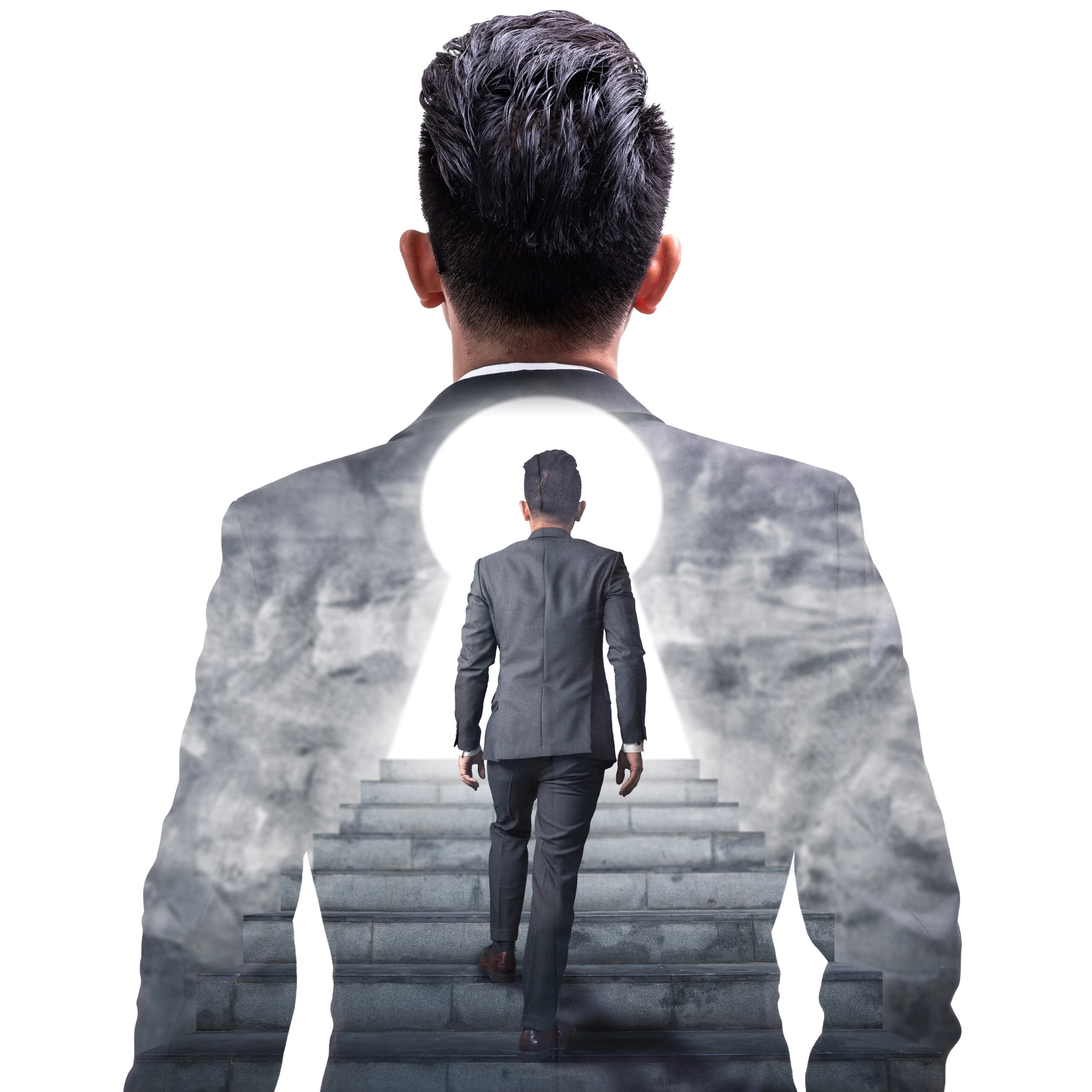 PathForward™ Ecosystem image of man and his internal journey
