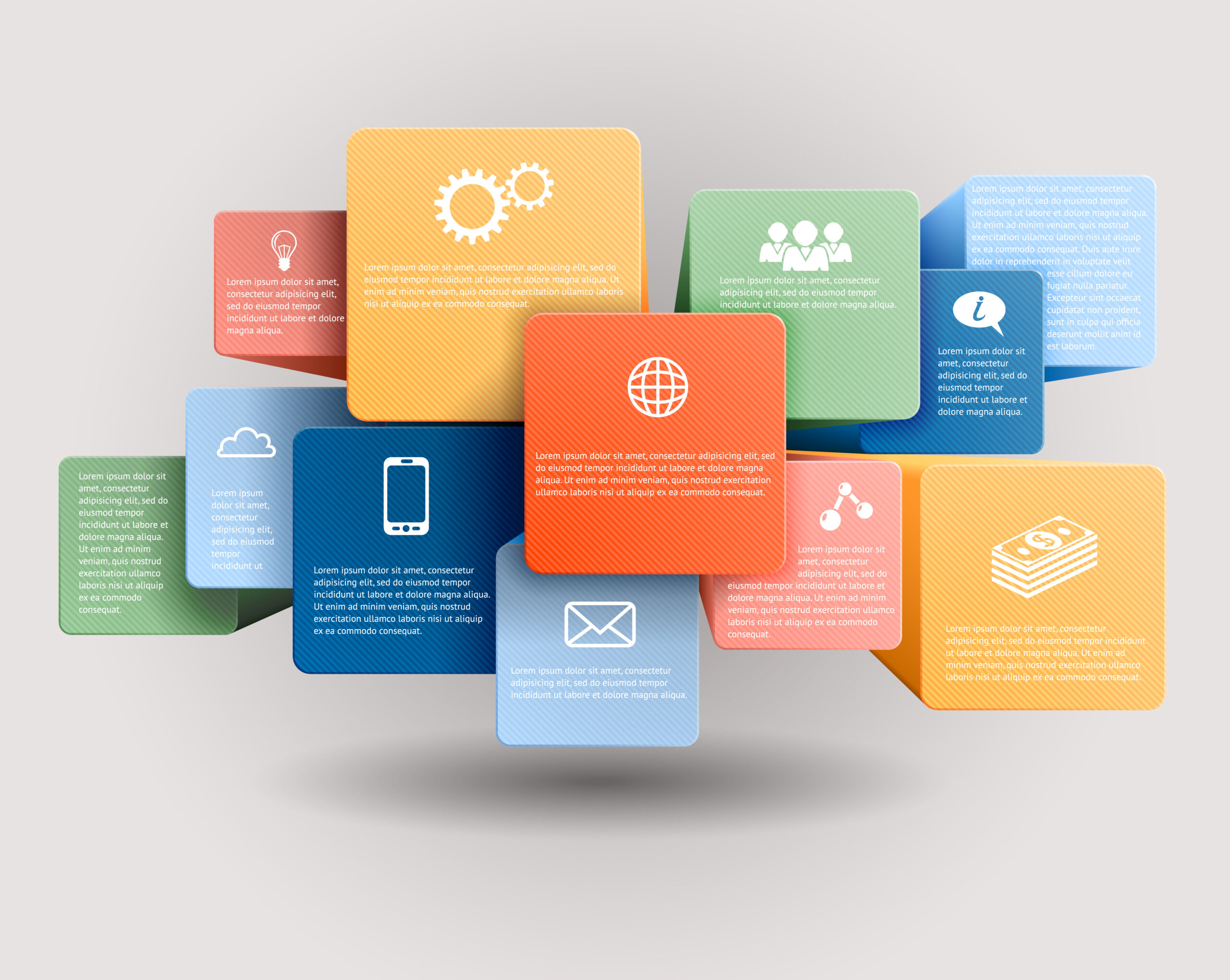 PathForward™ Ecosystem image of infographic showing blocks of strategies coming together