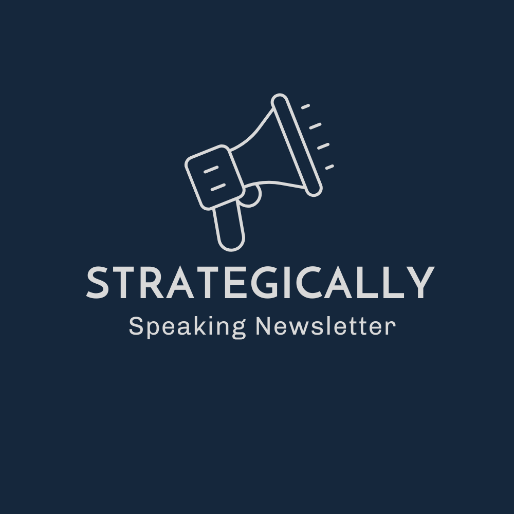 Strategically Speaking Newsletter Logo