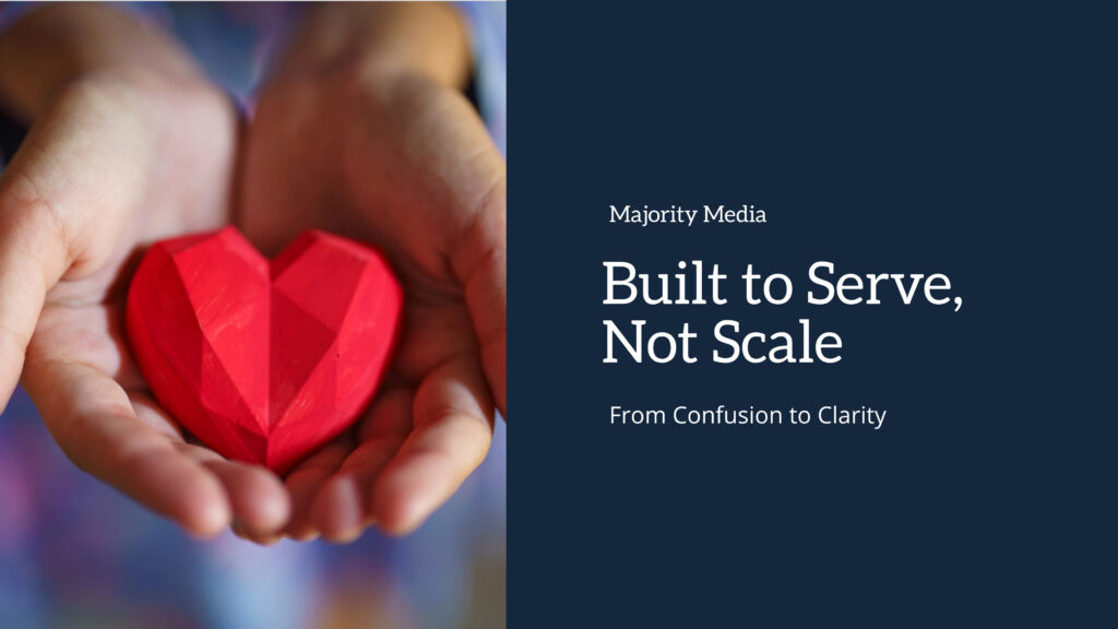 Built to serve not scale featured image for the Social Entrepreneur Article